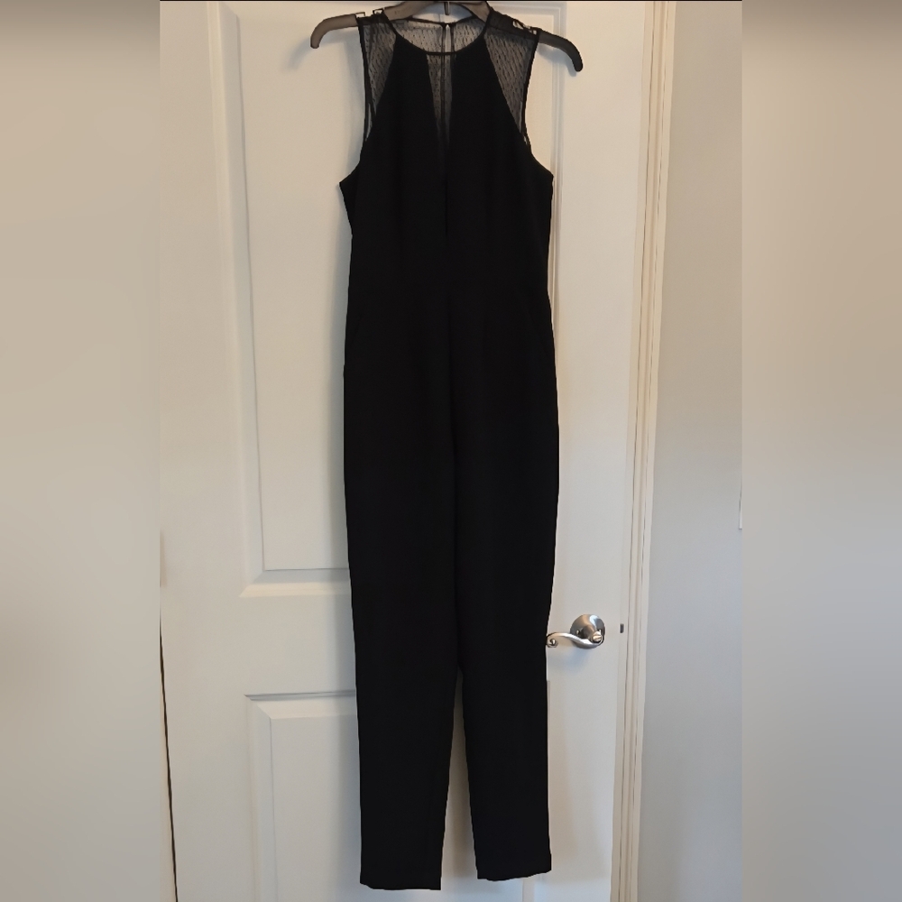 BCBGeneration Classic Black Jumpsuit